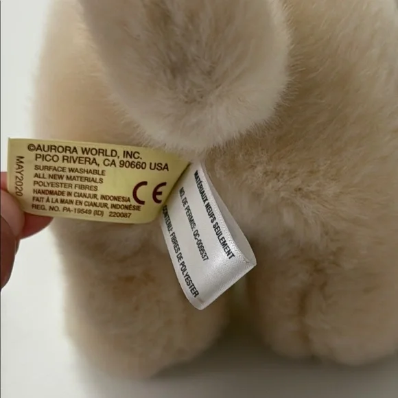 Aurora Myoni Tots 10” Golden Lab Plush Puppy - Picture 8 of 11